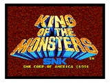 King of the Monsters (Neo Geo MVS (arcade))